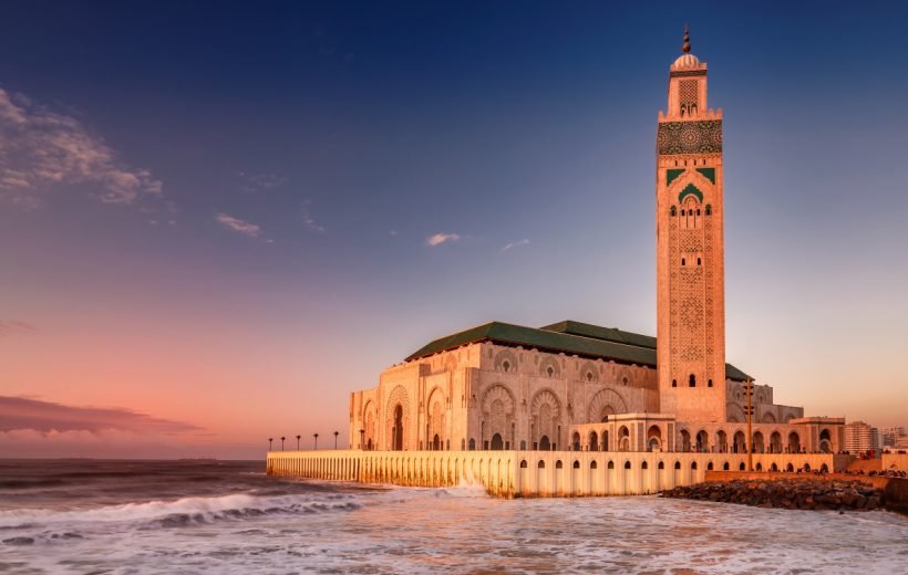 Casablanca and Hassan II Mosque